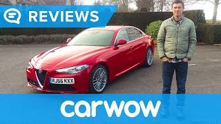 Alfa Romeo Giulia 2018 saloon indepth review  Mat Watson Reviews [upl. by Lemal77]