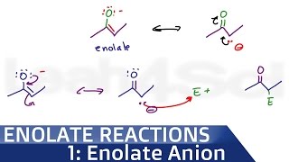 Enolate Ion Formation and Stability of Alpha Acidic Hydrogen [upl. by Tertius]