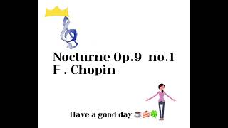 FChopin Nocturne in B flat minor Op9 no1 [upl. by Xella]