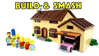 Build amp Smash  LEGO Simpsons House 71006 [upl. by Idnem]