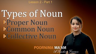 Types of Noun Proper Common amp Collective L2 P1 [upl. by Chappelka368]