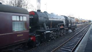 War Department Steam Engine 90775 at Sheringham NNR  231217 [upl. by Kcirddec]