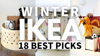 18 MustHave IKEA Products from 850 New Arrivals  Winter 20242025 [upl. by Saturday575]