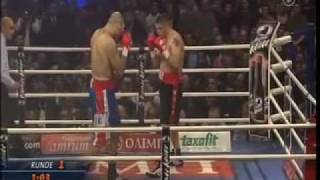 Nikolai Valuev vs Serguei Lyakhovich  Part 1 of 5 [upl. by Anyrtak]