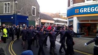 Remembrance Day Parade Galashiels 11112012 [upl. by Cristina]