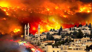 TURKEY IN HELL 1000 houses burned forest fires in Izmir Anatolia [upl. by Nortad]