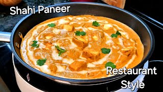 Paneer Masala  Shahi Paneer 100 Restaurant Style [upl. by Kreis]