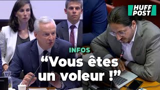 À lAssemblée nationale Bruno Le Maire le RN et LFI règlent leurs comptes en pleine commission [upl. by Arva753]