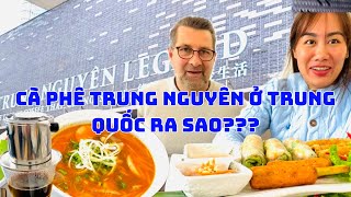 Cà phê Trung Nguyên ở Thượng Hải ra sao  Nhà hàng Việt Nam ở Trung Quốc qua review của người Việt [upl. by Jarlath]