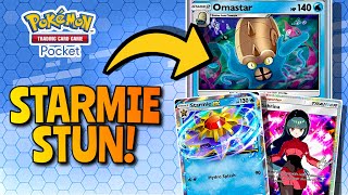 Starmie Stun Deck  Pokémon TCG Pocket [upl. by Jackie]