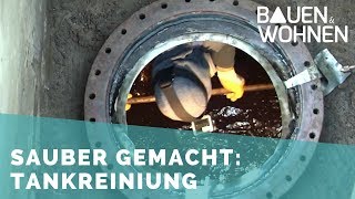 Olheizung  raus mit dem Ölschlamm aus dem Tank [upl. by Airbma]