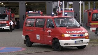 MTW  Freiwillige Feuerwehr EdingenNeckarhausen rückt von Feuerwache Ladenburg aus [upl. by Hanikehs]