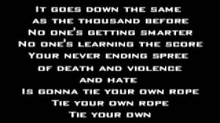 The Offspring  Come Out and Play Lyrics [upl. by Maiah]