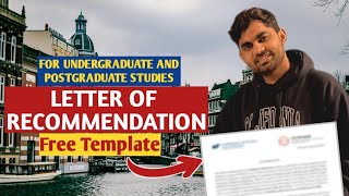 How to Write Letter of Recommendation to win any Scholarship [upl. by Atirehc]