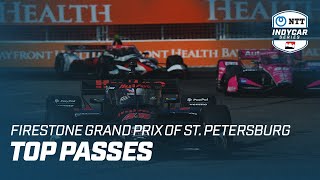 Top Passes  Firestone Grand Prix of St Petersburg [upl. by Namie777]