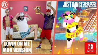 Just Dance 2025 Edition  Lovin On Me Moo Version 3 Player MEGASTAR Gameplay Nintendo Switch [upl. by Aicela776]