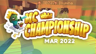 MC CHAMPIONSHIP 20  TeamYellowYaks 💛  26 Mar 2022 [upl. by Nibbor]