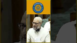 Waqf Bill 2024 Debate Asaduddin Owaisi Ne Kya Kaha [upl. by Nwatna]