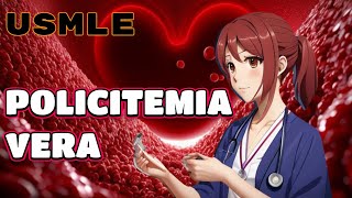 Policitemia Vera Peligro con la Viscosidad de la Sangre Resumen USMLE [upl. by Acimak336]