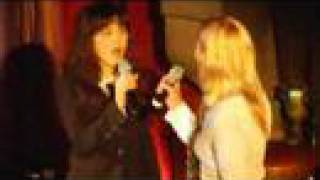 Zooey Deschanel amp Samantha Shelton singing at Upright Cabaret [upl. by Eciralc12]