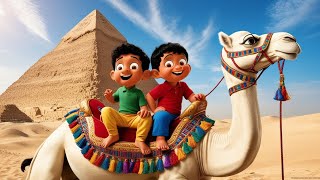 The Egyptian pyramid cartoon l Motu patlu Went To The Egypt l Motu patlu cartoon l Hindi cartoon [upl. by Kurtzman]