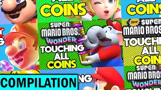 Every quotTouch All Coinsquot 2D Mario Compilation [upl. by Eveineg463]