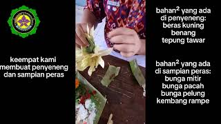 tutorial membuat banten pejati dari kamikelompok 2kelas 8H [upl. by Lyssa586]