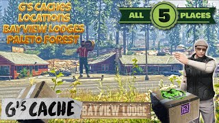 Gs Cache Locations Bayview Lodge Paleto Forest  GTA Online Gs Cache locations guide [upl. by Angi]