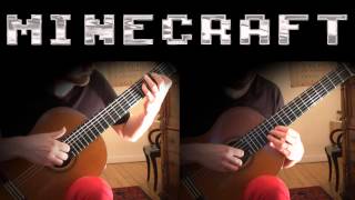 Minecraft  Wet Hands Acoustic Classical Fingerstyle Guitar Cover by Jonas Lefvert [upl. by Mehelhteb]