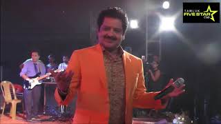 Tere Naam Humne Kiya Hai Udit Narayan Alka Yagnik Live Concert amp Live Singing by Udit Narayan [upl. by Schalles]