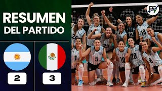 ARGENTINA 23 MÉXICO 🔴 VOLEY FEMENINO  JUEGOS PANAMERICANOS  TERCER PUESTO [upl. by Rramo977]