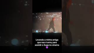 O Suga virou o utt dela com certeza 😅 agustddday bts army ddayconcert btsarmy suga jungkook [upl. by Ailyn998]