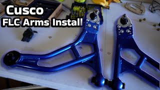 How To Install Cusco FLC ArmsRacer X Tie Rods BRZFRSGR86 [upl. by Frazier]