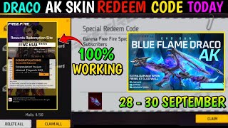 FREE FIRE REDEEM CODE TODAY 28 SEPTEMBER REDEEM CODE FREE FIRE  FF REDEEM CODE TODAY 28 SEPTEMBER 🤯 [upl. by Nitnelav]