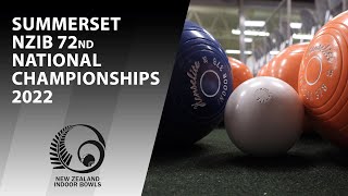 Round 128  Open Singles  Summerset NZIB Championships  Singles [upl. by Aryl]