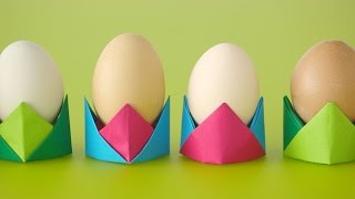 Origami Egg Cups [upl. by Kori]