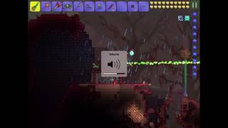 Terraria Bone Sword Gel Bone Banner farm afk [upl. by Kcirdec]