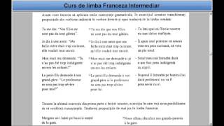 Curs de limba Franceza Intermediari temavocabular  Lectia 6 [upl. by Gittle159]