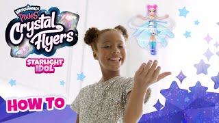 NEW Starlight Idol – Hatchimals Crystal Flyers – Unboxing and How To [upl. by Ecirtaeb76]