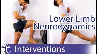 Lower Limb Neurodynamic Techniques  Sliders amp Tensioners [upl. by Meekah375]