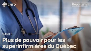 Prise en charge de patients  un rôle accru pour les « superinfirmières » [upl. by Anstus]