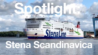 Spotlight Stena Scandinavica Stena Line [upl. by Norat450]