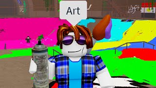 The Roblox Spray Painting Experience [upl. by Okram]