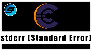 stderr Standard Error  C Programming [upl. by Grenier]