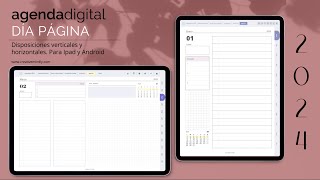 Agenda digital día página 2024 para Ipad y Android [upl. by Cliffes]