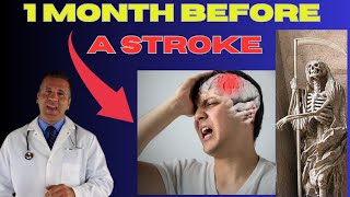 WARNING 7 SIGNS 1 MONTH BEFORE A STROKE OCCURS [upl. by Auod]