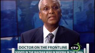 St Lucian Dr Michael Alexander talks about war in Nigeria [upl. by Aettam]