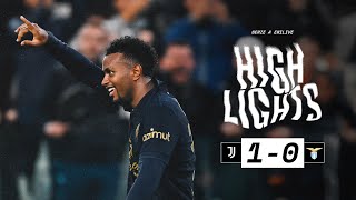 HIGHLIGHTS SERIE A  Juventus 10 Lazio  A LastGasp Victory Juventus Seal the Win [upl. by Anawt389]