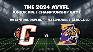 The 2024 AVYFL Junior Div I Championship Game [upl. by Anitsej]