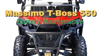 MustKnow Battery Maintenance for Massimo TBoss 550 Owners [upl. by Atilrep]